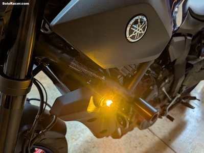 Yamaha MT-07 Build Part 4 - Puig Tail Tidy / Fender Eliminator Kit and Motogadget LED Flashers Install and Review