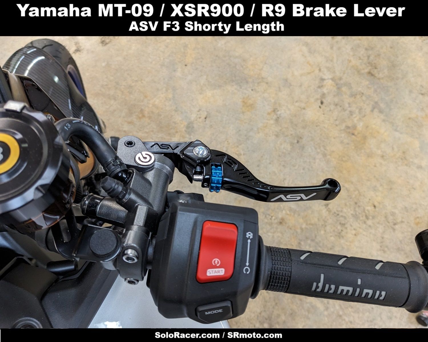 ASV F3 Series Clutch / Brake Lever - Yamaha MT-09 / SP