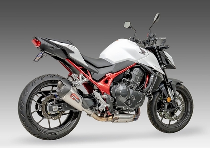 Yoshimura AT2 Slip-On Exhaust - Honda CB750 Hornet