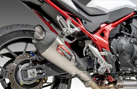 Yoshimura AT2 Slip-On Exhaust - Honda CB750 Hornet