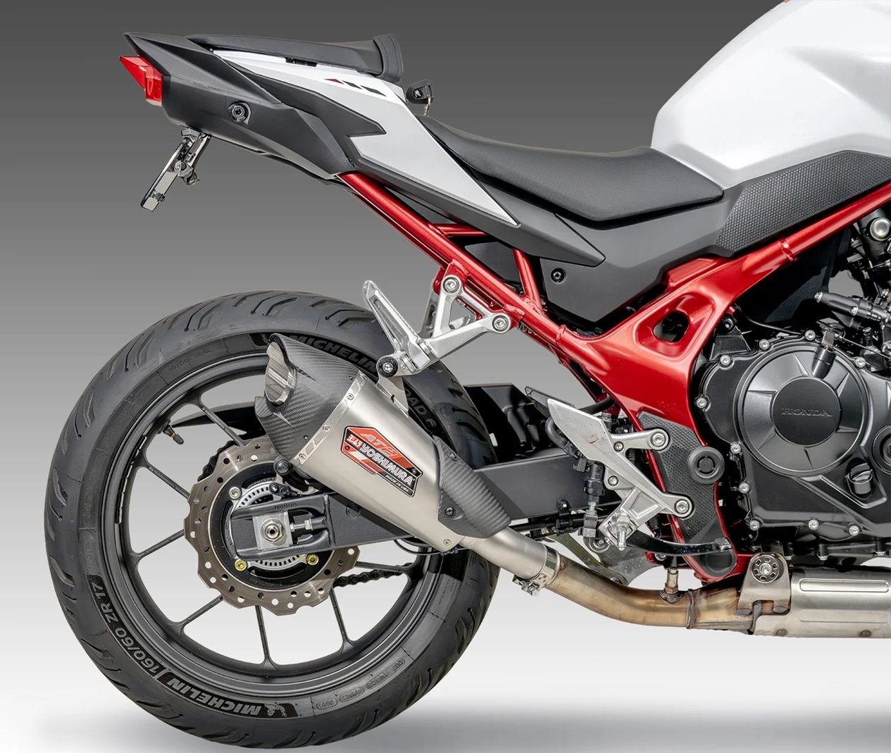 Yoshimura AT2 Slip-On Exhaust - Honda CB750 Hornet