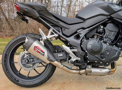 Yoshimura AT2 Slip-On Exhaust - Honda CB750 Hornet