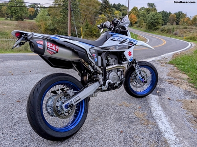 Yoshimura Race RS-12 Full Exhaust System - Suzuki DR-Z4S DR-Z4SM