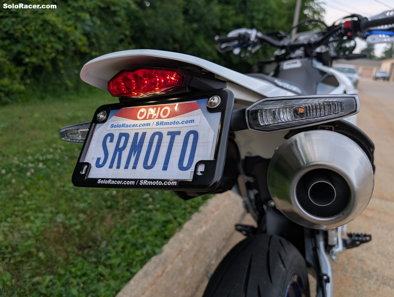 Yoshimura V2 Fender Eliminator / Tail Tidy - Suzuki DRZ4S DRZ4SM