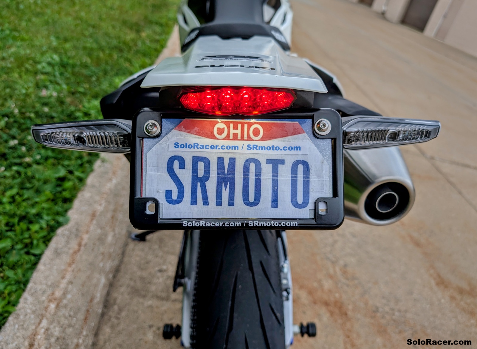 Yoshimura V2 Fender Eliminator / Tail Tidy - Suzuki DRZ4S DRZ4SM