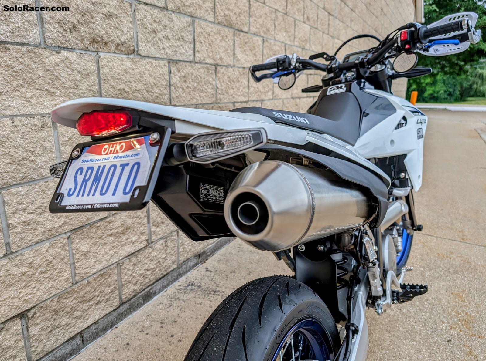 Yoshimura V2 Fender Eliminator / Tail Tidy - Suzuki DRZ4S DRZ4SM