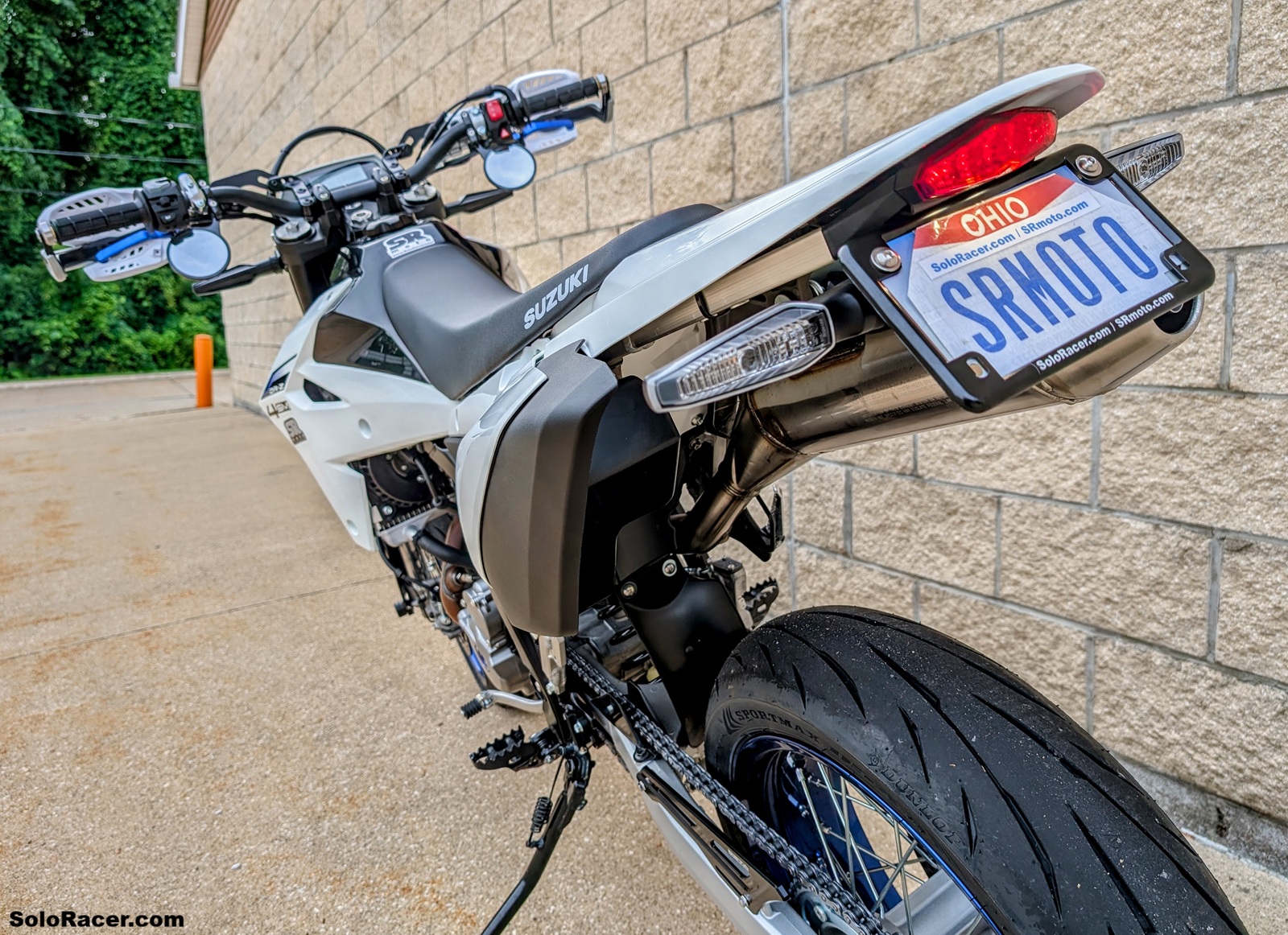 Yoshimura V2 Fender Eliminator / Tail Tidy - Suzuki DRZ4S DRZ4SM