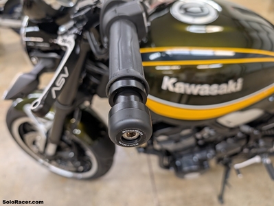 Z900 / Z900RS Bar End Sliders with Mirror Mounts