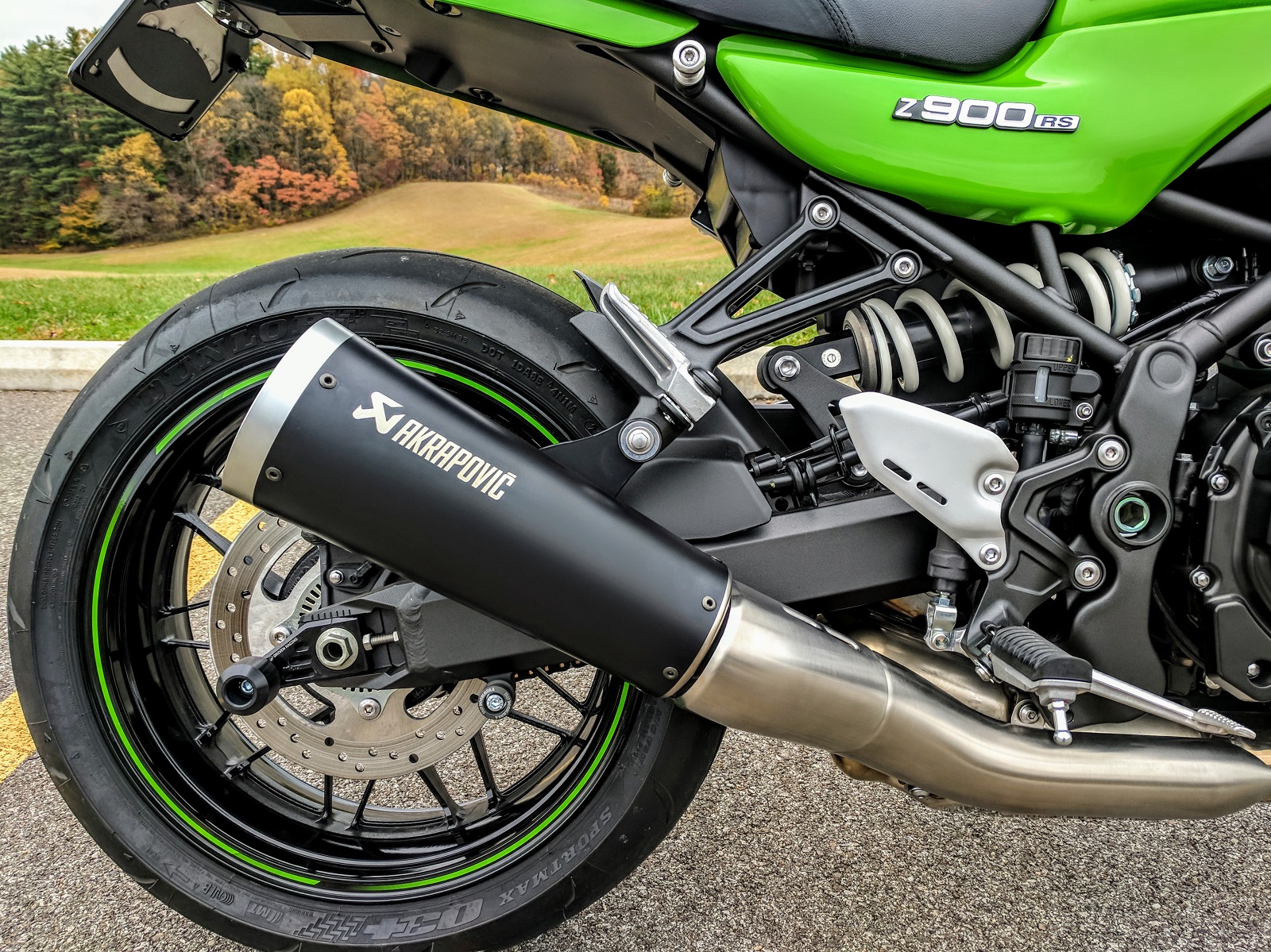 Z900RS Akrapovic SlipOn Muffler