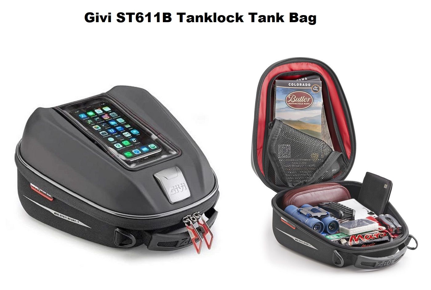 Kawasaki Z900RS Tank Bag and Mount Kit by Givi