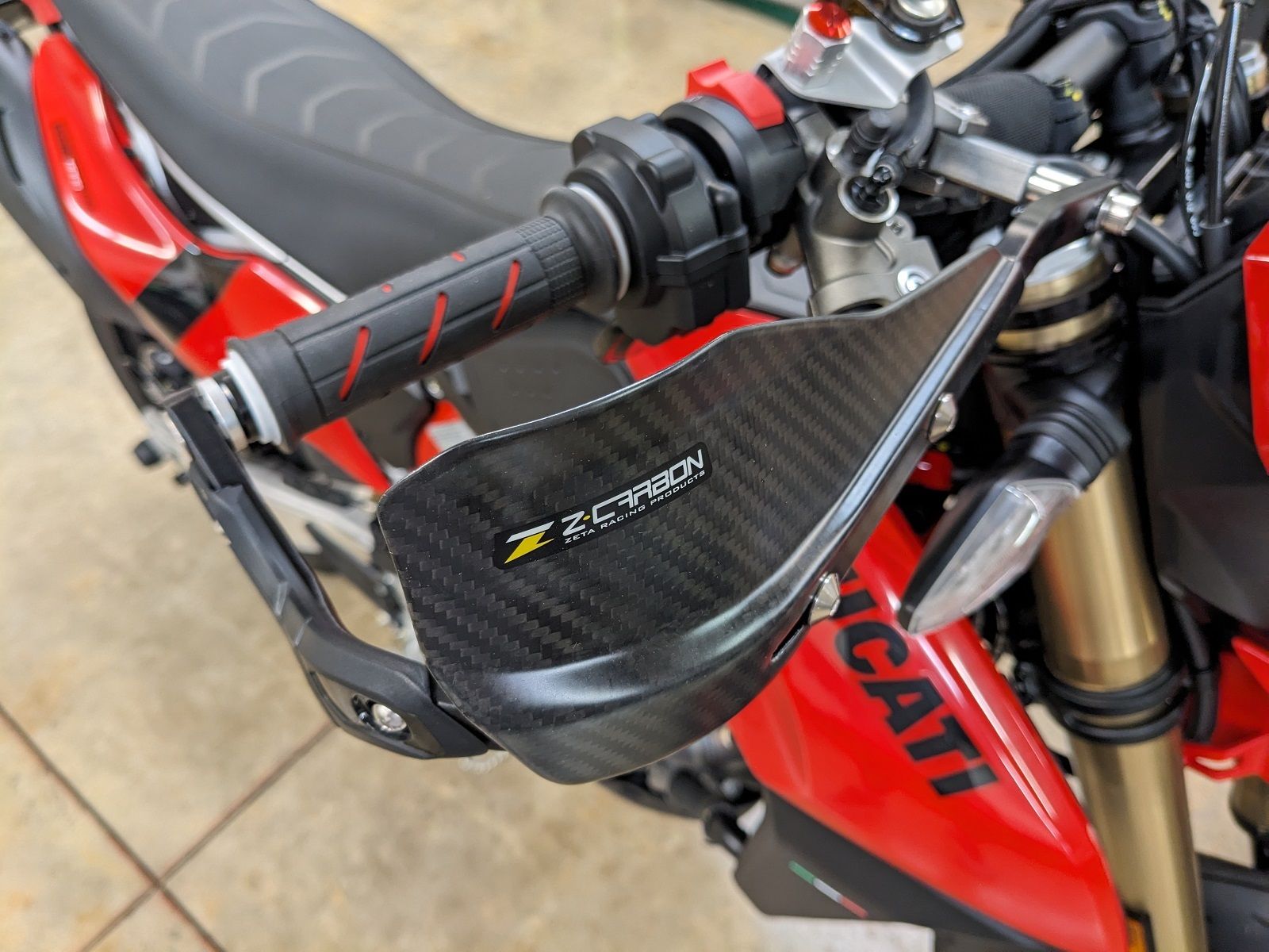 Zeta / Z-Carbon Carbon Fiber Handguard Protectors