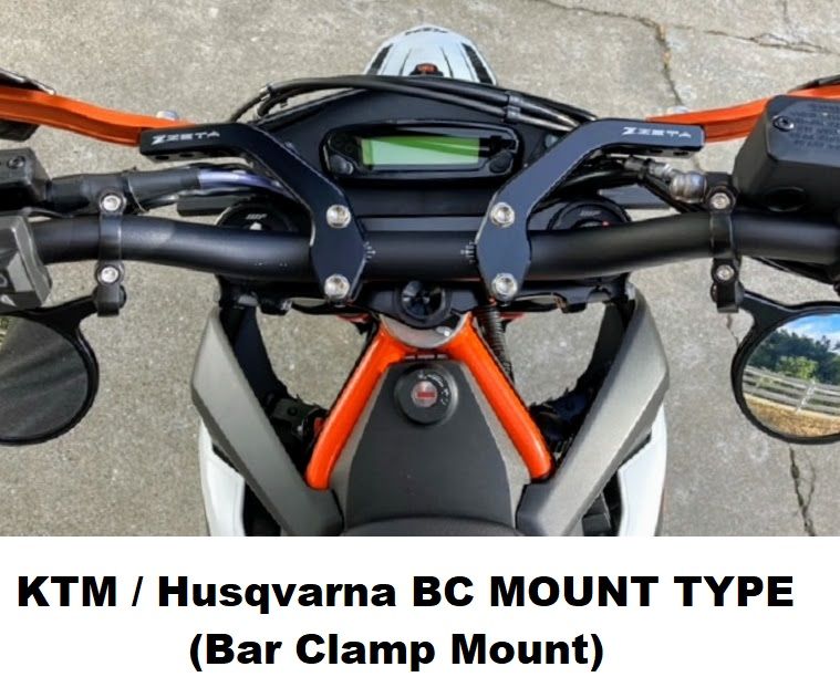 Zeta Hand Guard BC Mount for KTM / Husqvarna