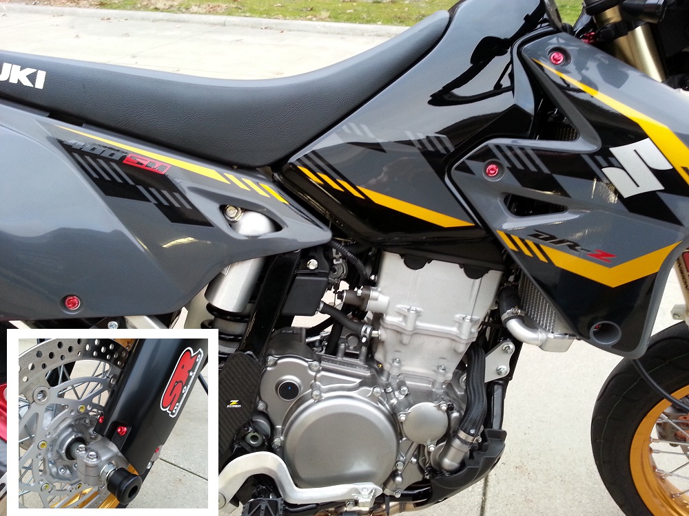 DRZ400SM Zeta Aluminum Bolt Kit