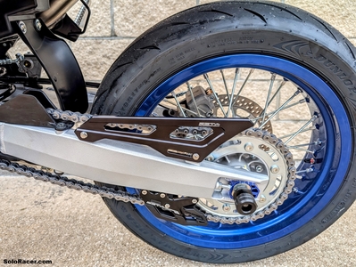 Zeta Heel Guard / Chain Cover - Suzuki DRZ4S | DRZ4SM | DRZ400SM | DRZ400S 