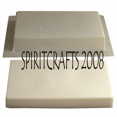 2 LB RECTANGLE WAX BLOCK / LOAF MOLD (9" x 4.25" x 1.75" DEEP)