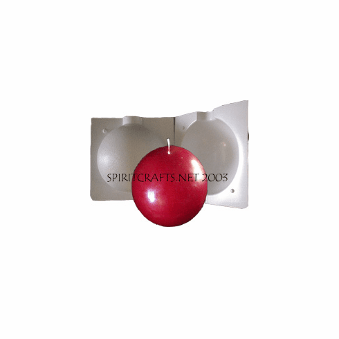 5" BALL CANDLE MOLD