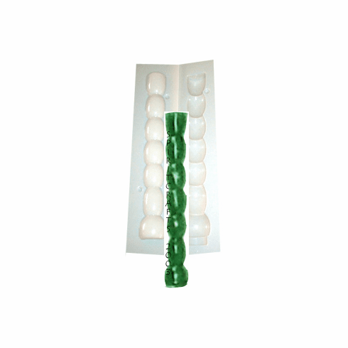 7 (SEVEN) KNOB CANDLE MOLD, 10" HT
