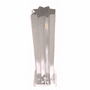 8 POINT STAR TAPER CANDLE MOLD, 2.5" x 3 5/8" x 12.5" (2 lb 4 oz)