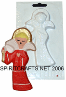 ANGEL AND CHERUB <br> PLASTER MOLDS