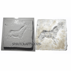 ANTELOPE CAVE ART PLASTER CRAFT MOLD (12" DIA)
