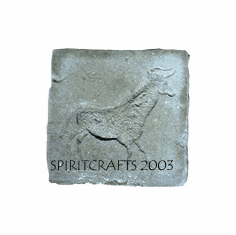 ANTELOPE CAVE ART STEPPING STONE MOLD