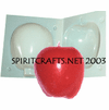 APPLE CANDLE <br> MAKING MOLD<br> (3" HT, 11 oz)