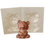 BABY BEAR<BR> CANDLE MAKING MOLD <BR>(3" HT, 3 oz)