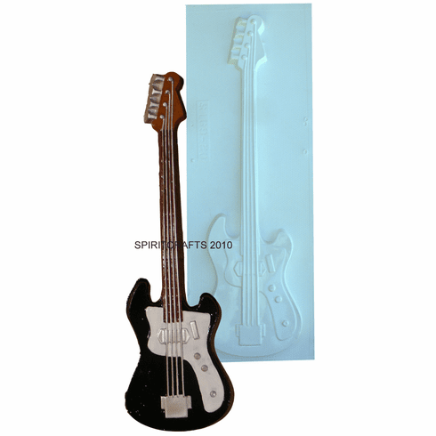 BASS GUITAR PLASTER CASTING MOLD (6.75" x 22")