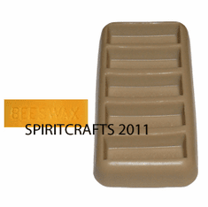 BEESWAX BLOCK MOLD, POLYURETHANE (1 oz BLOCKS)