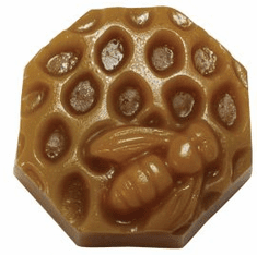 BEESWAX BLOCK / SOAP POLYURETHANE MOLD, 5 WELL (2 oz)