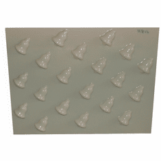 BELLS WAX or SOAP<BR> APPLIQUE MOLD<BR> 20 WELL