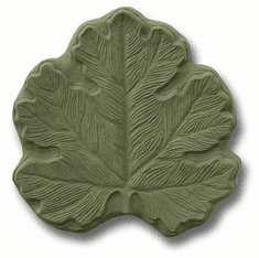 BIG LEAF CONCRETE STEPPING STONE MOLD (14.5" DIA)