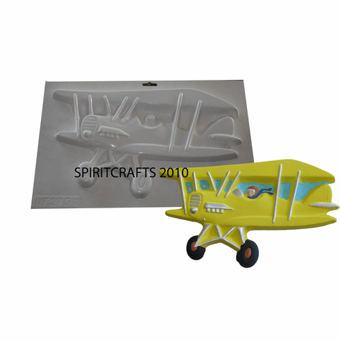 BIPLANE PLASTER CASTING MOLD (14.25" x 8.25")