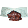 BISON BUFFALO<BR> CANDLE MAKING MOLD<BR> (4" HT, 1 lb)