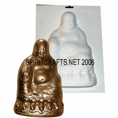 BUDDHA RELIGIOUS<br> PLASTER CRAFTING <br>MOLD (11" x 8")