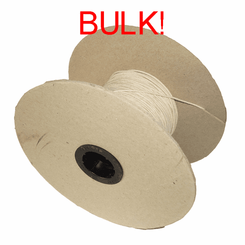 BULK MEDIUM ZINC CORE WICK, 8 OZ ROLL (519 FEET)
