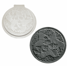 CELTIC HORSE STEPPING STONE MOLD (15.5" DIA)