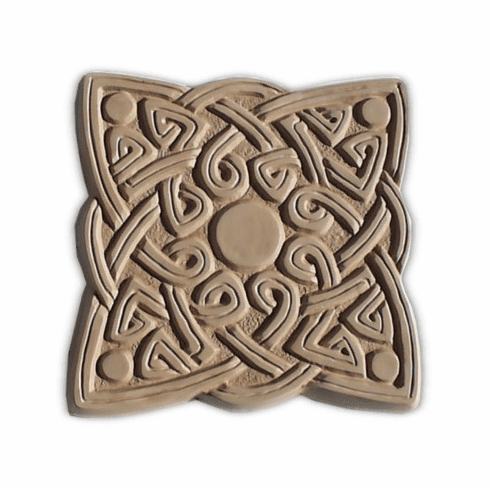 CELTIC SQUARE STEPPING STONE MOLD (15.5" DIA)