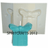 CHRISTMAS GIFT<br> CANDLE MOLD<br> LARGE BOW<br> (3" DIA)