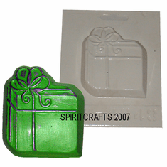 CHRISTMAS GIFT PLASTER CASTING MOLD (2.75" x 3")