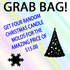 CHRISTMAS PLASTIC <br>CANDLE MOLD<br> GRAB BAG 4 MOLDS!