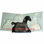 CLYDESDALE <BR>CANDLE MAKING MOLD<BR> (8" HT, 2 lb 8 oz)