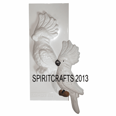COCKATOO PLASTER CASTING MOLD (5.5" x 14")
