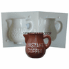 COFFEE POT CANDLE MOLD (5" HT, 1 lb)