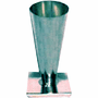 CONE CANDLE MOLD, 1 1/8" x 3 1/8" x 6.5" (1 b 3 oz)