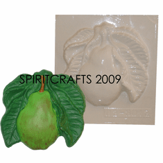 COUNTRY PEAR PLASTER MOLD (6.75" DIA)