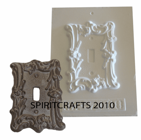 DECORATIVE LIGHT SWITCH COVER MOLD (3.75" x 4.75")