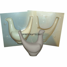 DOVE CANDLE MAKING MOLD (4.75" HT, 12 oz)