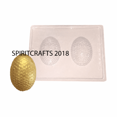 DRAGON EGG SOAP MOLD (2 WELL)