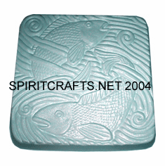 FISH IN WATER CONCRETE STEPPING STONE MOLD